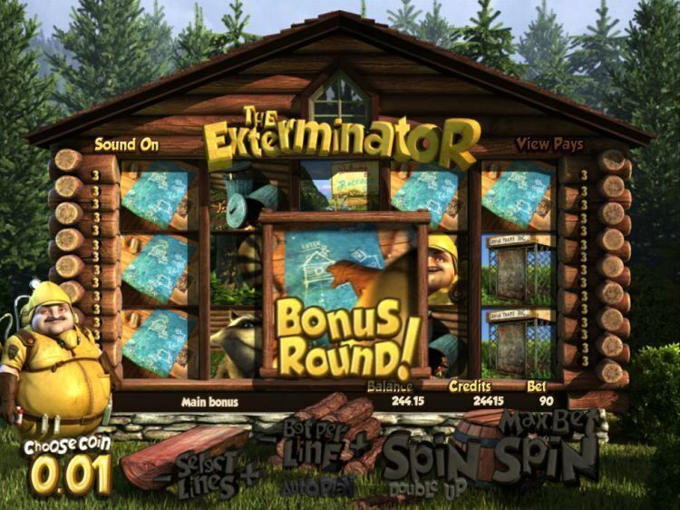 The Exterminator slot review betsoft