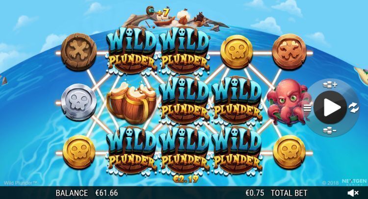 Wild Plunder nextgen slot review win