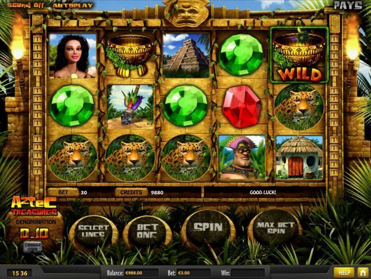 aztec treasures slot review betsoft