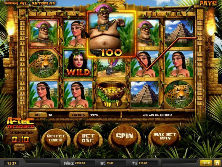 aztec treasures slot review betsoft win