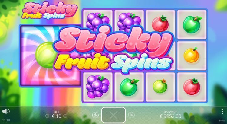 Sticky Fruit Spins in de Fruits online gokkast