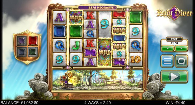holy diver slot review big time gaming