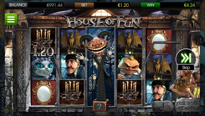 Jack free spins bonus in house of fun