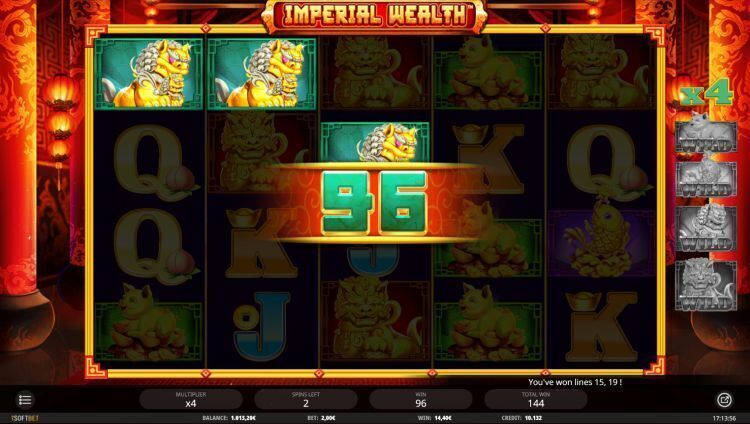 Imperial Wealth slot review free spins