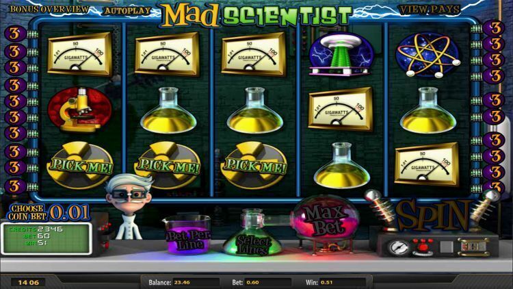 Mad Scientist slot review betsoft feature