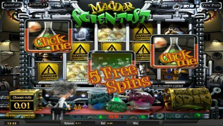 madder scientist betsoft gokkast review