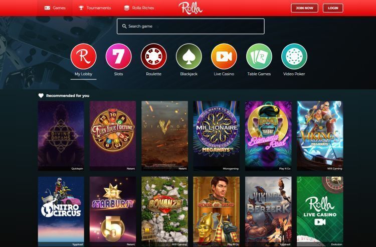rolla casino review