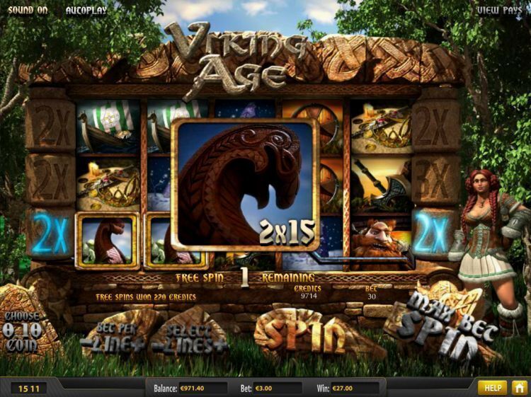 viking-age slot review free spins