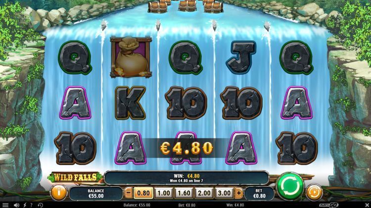wild-falls-slot review Play n GO win