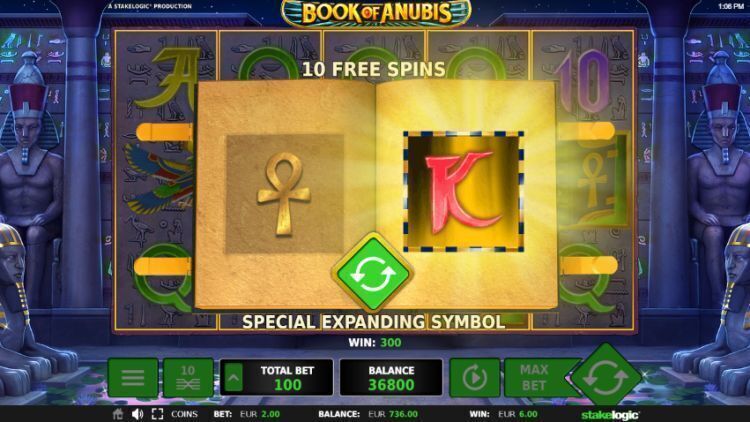 Book Of Anubis slot Stakelogic 