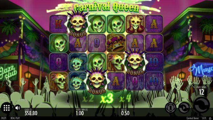 carnival-queen-slot review thunderkick bonus 