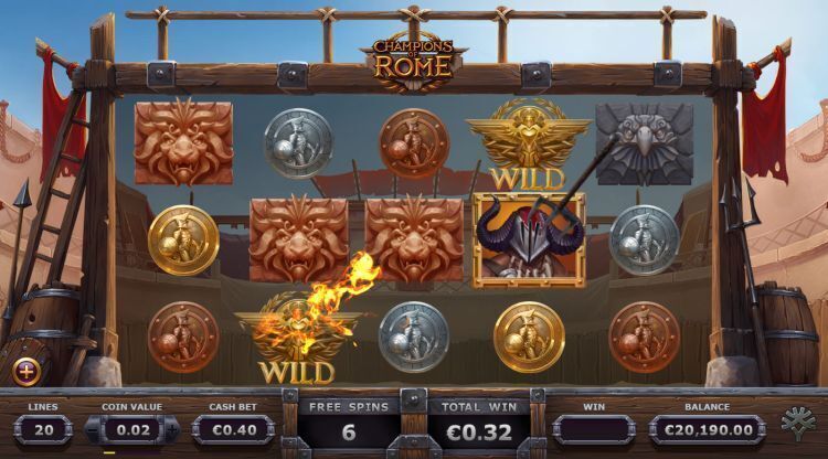 champions of rome slot review 