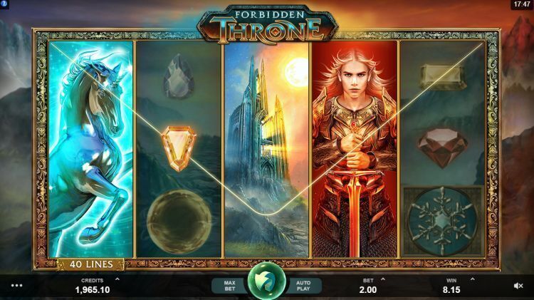 Forbidden throne gokkast review microgaming