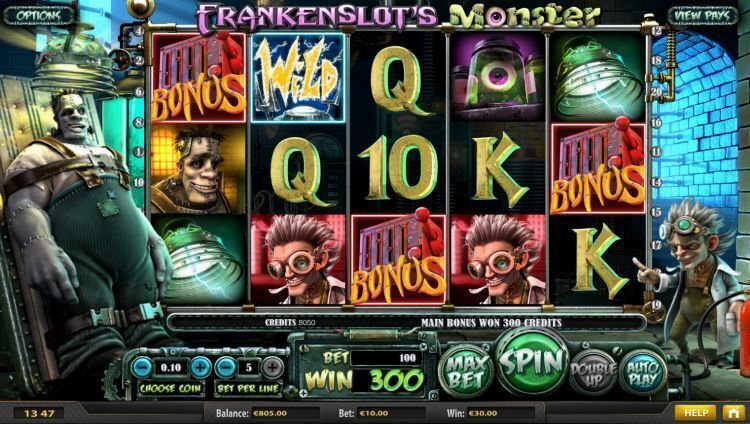 Frankenslot's Monster gokkast review