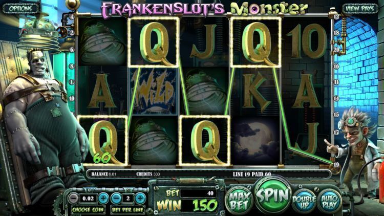 Frankenslot's Monster slot review