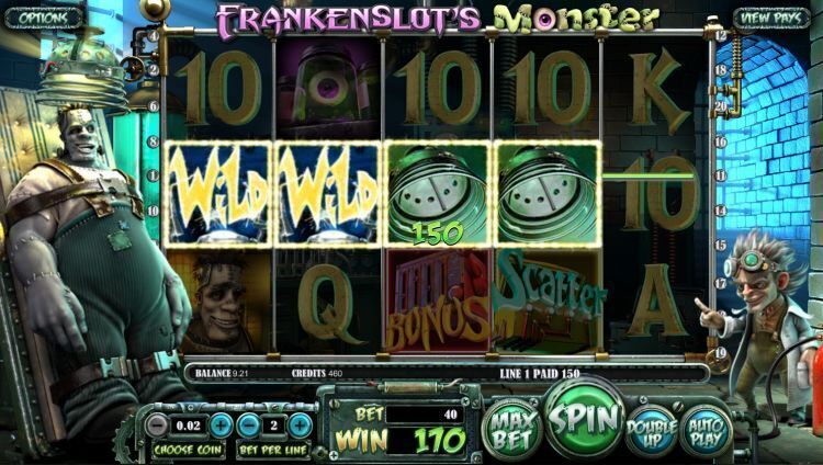 Frankenslot's Monster slot review