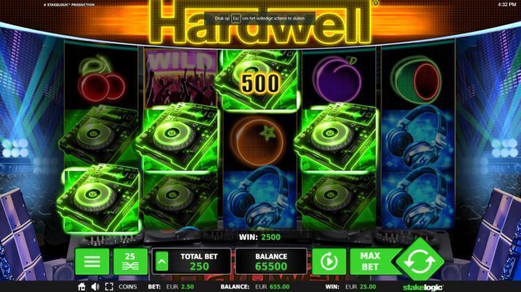 hardwell gokkast review