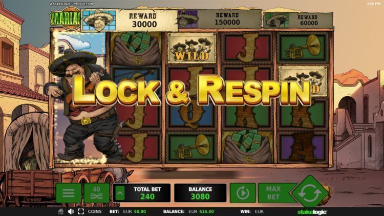 lock and respin op slot