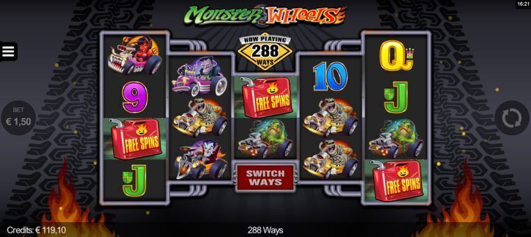 Monster Wheels Microgaming review