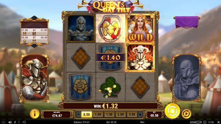 queens day tilt slot review play n go