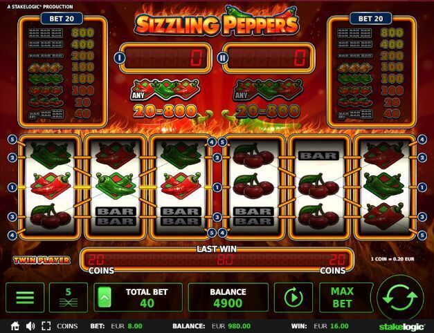 Sizzling Peppers gokkast review stakelogic