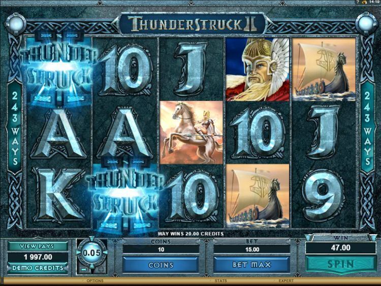 Thunderstruck-II- slot review microgaming