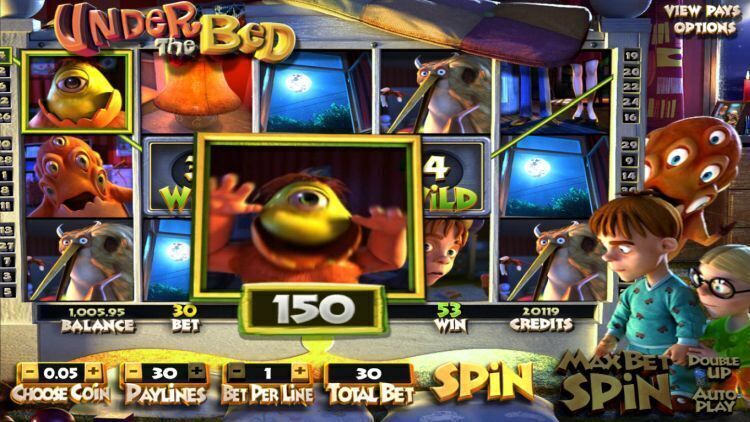 under-the-bed slot review betsoft