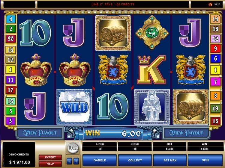 avalon gokkast review microgaming win