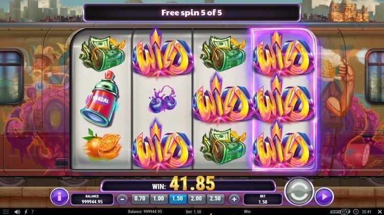 Cash Vandal slot review bonus win