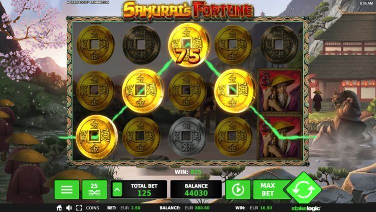 samurais-fortune-slot review stakelogic win