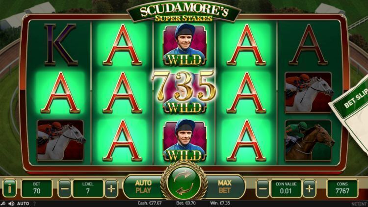 Scudamore Super Stakes slot review netent