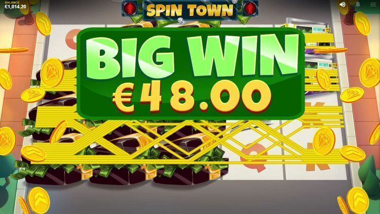 Spin Town gokkast Red Tiger win