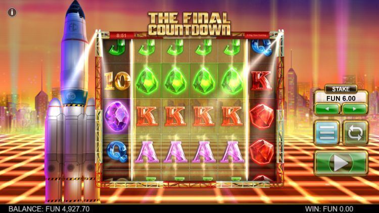 The Final Countdown slot big time gaming 