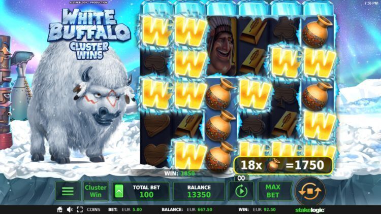 white-buffalo-slot review stakelogic wilds
