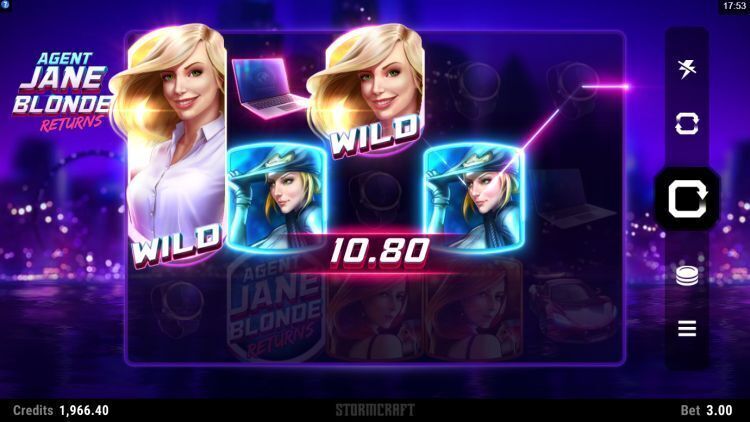 Agent Jane Blonde returns microgaming review
