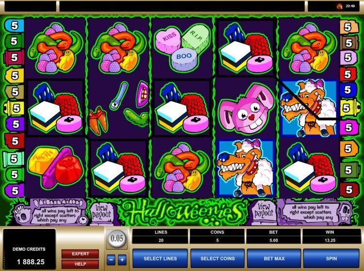 halloweenies gokkast review MIcrogaming