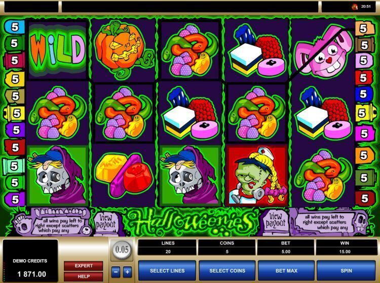 halloweenies gokkast review MIcrogaming