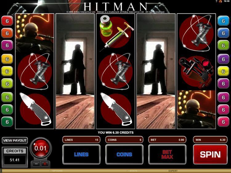 hitman microgaming gokkast review