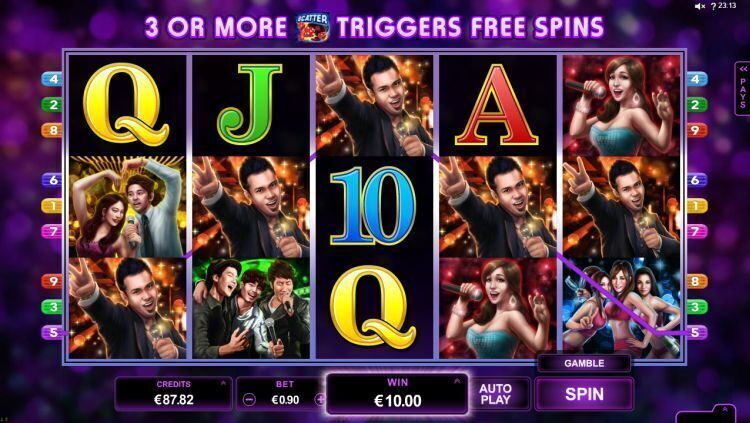 karaoke-party slot review microgaming