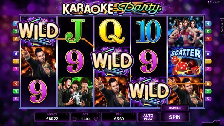 karaoke-party slot review win