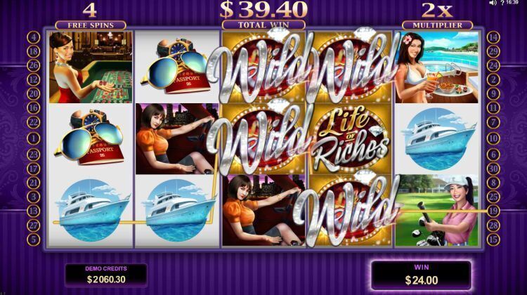 life of riches gokkast microgaming