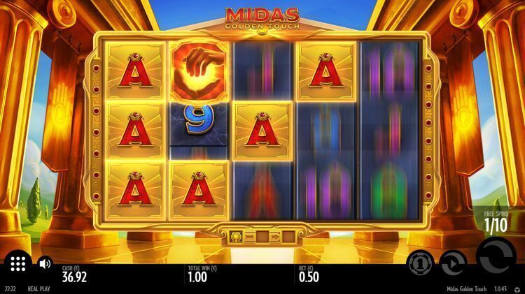 Midas Golden Touch thunderkick free spins