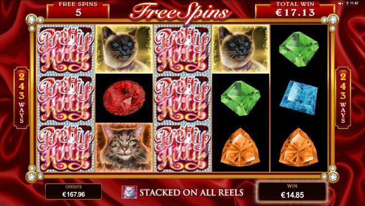 pretty kitty free spins