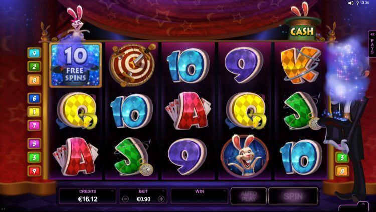 rabbit in the hat slot microgaming
