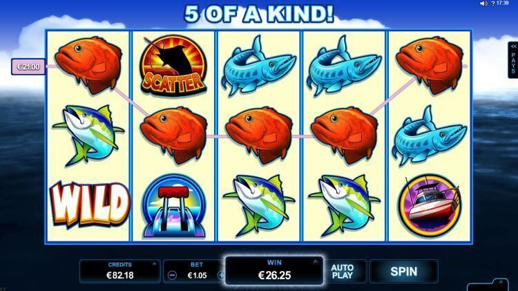 reel-spinner gokkast microgaming big win