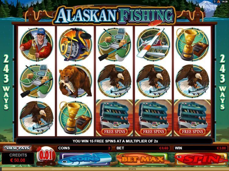 alaskan-fishing slot review Microgaming free spins trigger