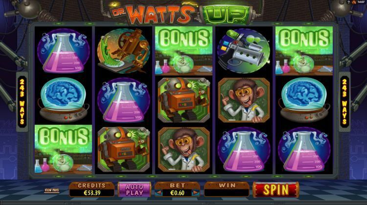 Dr Watts Up slot review bonus trigger