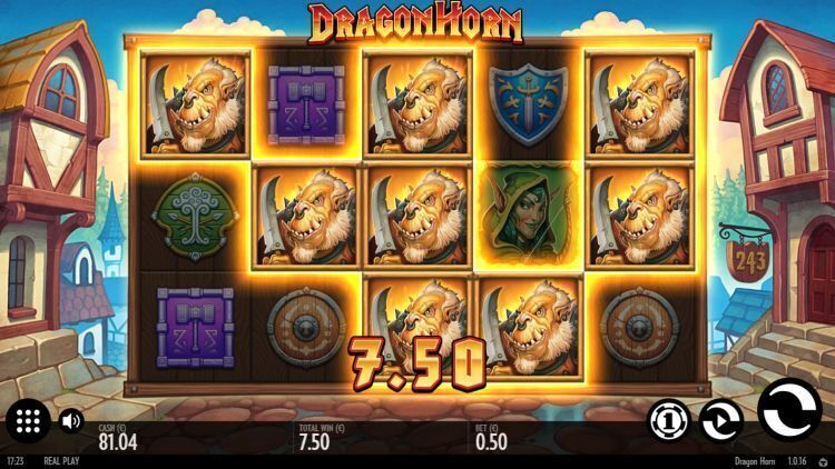 dragon-horn-thunderkick slot mystery symbols win