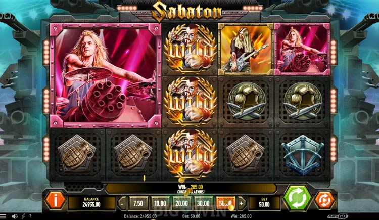 Sabaton online slot review