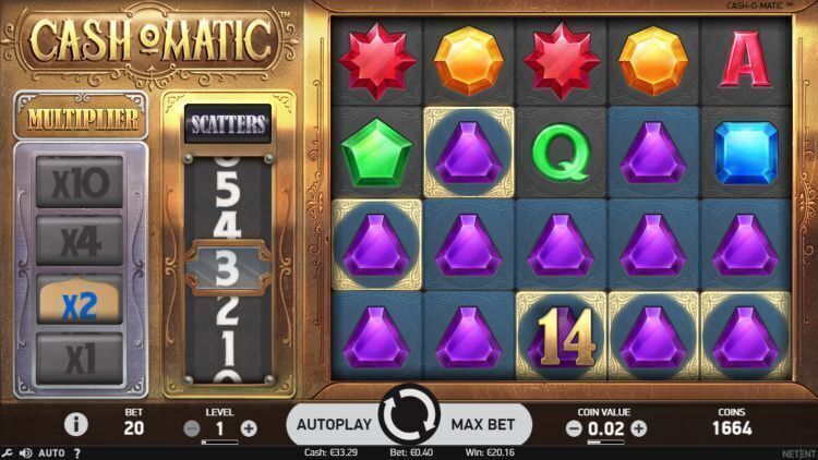 cash-o-matic slot review netent